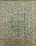 Chobi Collection Oriental 8 X 10 Peshawar Rug - Golden Nile