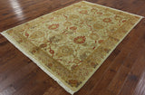 Chobi Peshawar Area Rug 6 X 9 - Golden Nile