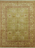 9 X 12 Traditional Peshawar Area Rug - Golden Nile