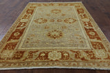 Oriental Peshawar Handmade Area Rug 6 X 8 - Golden Nile