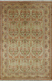 Hand Knotted William Morris Oriental Area Rug 6 X 9 - Golden Nile