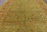 Peshawar Hand Knotted Oriental Rug 9 X 12 - Golden Nile