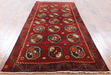 Wool On Wool Persian Oriental Handmade Rug 5 X 9 - Golden Nile