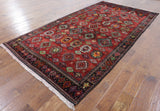 Authentic Persian Oriental Wool On Wool Rug 5 X 10 - Golden Nile