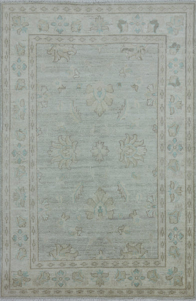 3 X 5 Peshawar Hand Knotted Area Rug - Golden Nile