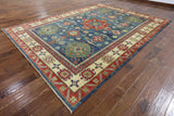 8 X 11 Oriental Super Kazak Area Rug - Golden Nile