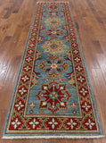 Runner Super Kazak Handmade Oriental Rug 3 X 10 - Golden Nile