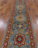 Runner Super Kazak Handmade Oriental Rug 3 X 10 - Golden Nile