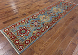 Runner Super Kazak Handmade Oriental Rug 3 X 10 - Golden Nile