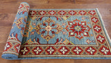 Runner Super Kazak Handmade Oriental Rug 3 X 10 - Golden Nile