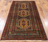 4 X 6 Oriental Hand Knotted Persian Area Rug - Golden Nile