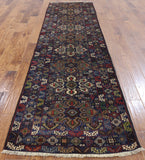 Persian 3 X 10 Oriental Hand Knotted Runner - Golden Nile