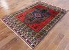 Hand Knotted 4 X 6 Traditional Persian Area Rug - Golden Nile