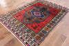 Hand Knotted 4 X 6 Traditional Persian Area Rug - Golden Nile