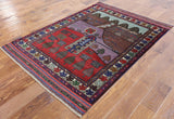 Handmade Persian 4 X 6 Wool Area Rug - Golden Nile