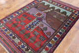 Handmade Persian 4 X 6 Wool Area Rug - Golden Nile