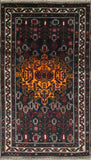 4 X 6 Oriental Persian Wool On Wool Area Rug - Golden Nile