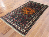 4 X 6 Oriental Persian Wool On Wool Area Rug - Golden Nile