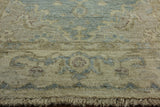 3 X 12 Oriental Hand Knotted Wool Runner - Golden Nile