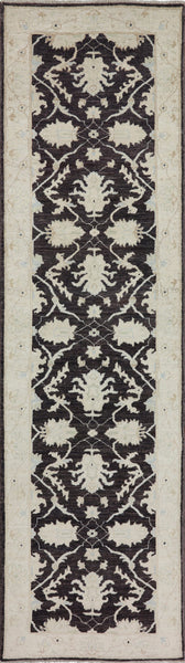 Runner 3 x 10 Oushak Oriental Area Rug - Golden Nile