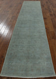 Hand Knotted Oriental Peshawar Wool Runner 3 X 12 - Golden Nile