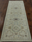 Runner 3 x 7 Peshawar Area Rug - Golden Nile