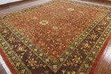 12 X 15 Oriental Hand Knotted Peshawar Area Rug - Golden Nile