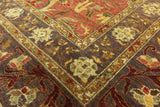 12 X 15 Oriental Hand Knotted Peshawar Area Rug - Golden Nile