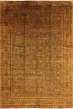 12 x 18 Overdyed Peshawar Oriental Area Rug - Golden Nile