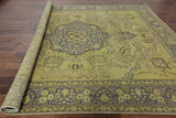 Persian Hand Knotted Overdyed Area Rug 10 X 13 - Golden Nile