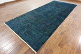 6 X 14 Hand Knotted Vibrance Oriental Overdyed Rug - Golden Nile
