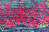 William Morris Handmade Wool Area Rug - 8' 10" X 12' 0" - Golden Nile