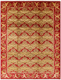 William Morris Hand Knotted Wool Area Rug - 9' 2" X 11' 10" - Golden Nile