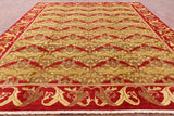 William Morris Hand Knotted Wool Area Rug - 9' 2" X 11' 10" - Golden Nile