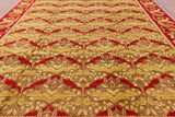 William Morris Hand Knotted Wool Area Rug - 9' 2" X 11' 10" - Golden Nile
