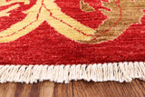 William Morris Hand Knotted Wool Area Rug - 9' 2" X 11' 10" - Golden Nile