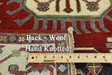 3 X 5 Hand Knotted Kazak Area Rug - Golden Nile