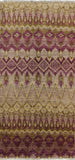 Ikat Handmade Wool Runner Rug - 4' 1" X 8' 6" - Golden Nile