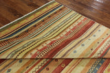 Square Super Gabbeh Wool Rug 8' 2" X 8' 9" - Golden Nile