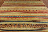 Square Super Gabbeh Wool Rug 8' 2" X 8' 9" - Golden Nile