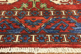 4' 11" X 6' 5" Handmade Ersari Oriental Wool Area Rug - Golden Nile