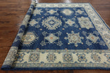 8' X 10' Oriental Peshawar Hand Knotted Wool Area Rug - Golden Nile