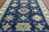 8' X 10' Oriental Peshawar Hand Knotted Wool Area Rug - Golden Nile