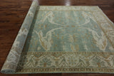 7' 11" X 15' 11" Hand Knotted Oriental Oushak Rug - Golden Nile