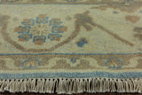 6' 2" X 17' 4" Handmade Oriental Oushak Wool Rug - Golden Nile