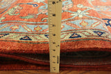 11' 11" X 14' 10" Handmade Wool Heriz Serapi Traditional Rug - Golden Nile