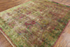 8' X 10' Pure Silk Persian Hand Knotted Area Rug - Golden Nile