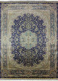 9' X 12' High End Signed Persian 100% Silk Handmade Rug - Golden Nile