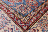 Blue Super Kazak Hand Knotted Wool Area Rug - 4' 10" X 6' 10" - Golden Nile