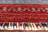 Super Gabbeh Lori Buft Handmade Oriental Wool Area Rug - 4' 11" X 6' 6" - Golden Nile